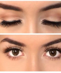 Alternative view of Foxy Fauxmink Eye Lashes Model  Z4,