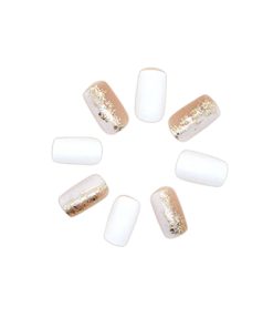 Press On Nails Kit with Glue and gel stickers Reusable Tips