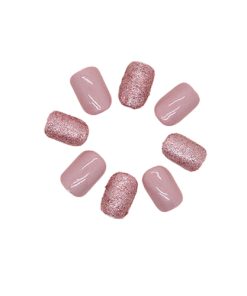 Press On Nails Kit with Glue and gel stickers Reusable Tips