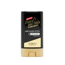 EBIN Sleek n Go 24Hour Edge Tamer Colored Jet Black