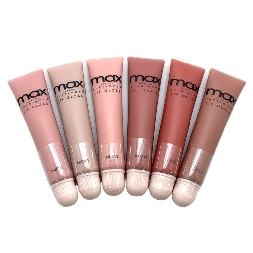 MAX Makeup Cherimoya Lip Gloss Nudes