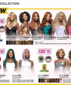 Alternative view of BOBBI BOSS GLUELESS LACE WIG MLF773 DINAH F6/16