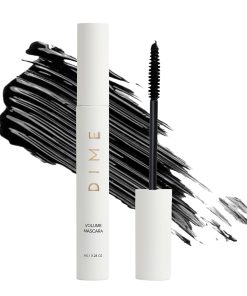 DIME Beauty Volume Mascara - Smudge-Proof Tubing Mascara for Fuller, Thicker Lashes, Adds Volume & Length, Black 0.28 oz / 8 g