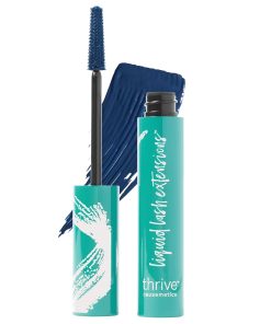 Thrive Causemetics Liquid Lash Extensions Mascara, Tubing Thrive Mascara Lengthening, Volumizing & Curling, Smudge Proof, Washable, No Clumping or Flaking, Vegan & Cruelty Free, Brynn (Rich Black)