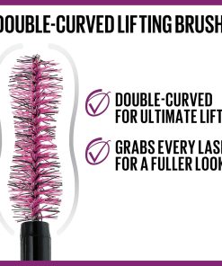 Alternative view of Maybelline The Falsies Lash Lift Washable Mascara Volumizing, Lengthening, Lifting, Curling, Multiplying, Eye Makeup, Blackest Black, 1 Count