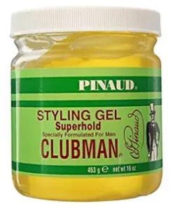 Clubman Superhold Styling Gel, 16 oz
