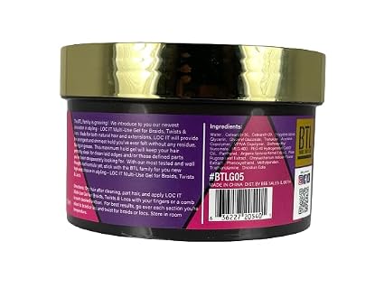 BTL LOC IT! Braid, Twist & Locs - Multi-Use Hair Styling Gel - Image 2