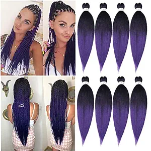 Yk hair braid PURPLE /60