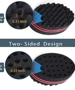 Magic Twist Hair Sponge, Barber Hair Brush Sponge - Image 3