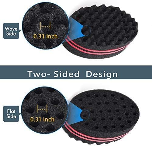 Magic Twist Hair Sponge, Barber Hair Brush Sponge - Image 3
