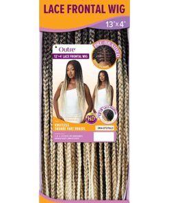 Alternative view of OUTRE 13X4 PRE-BRAIDED KNOTLESS BOX BRAIDS WIG