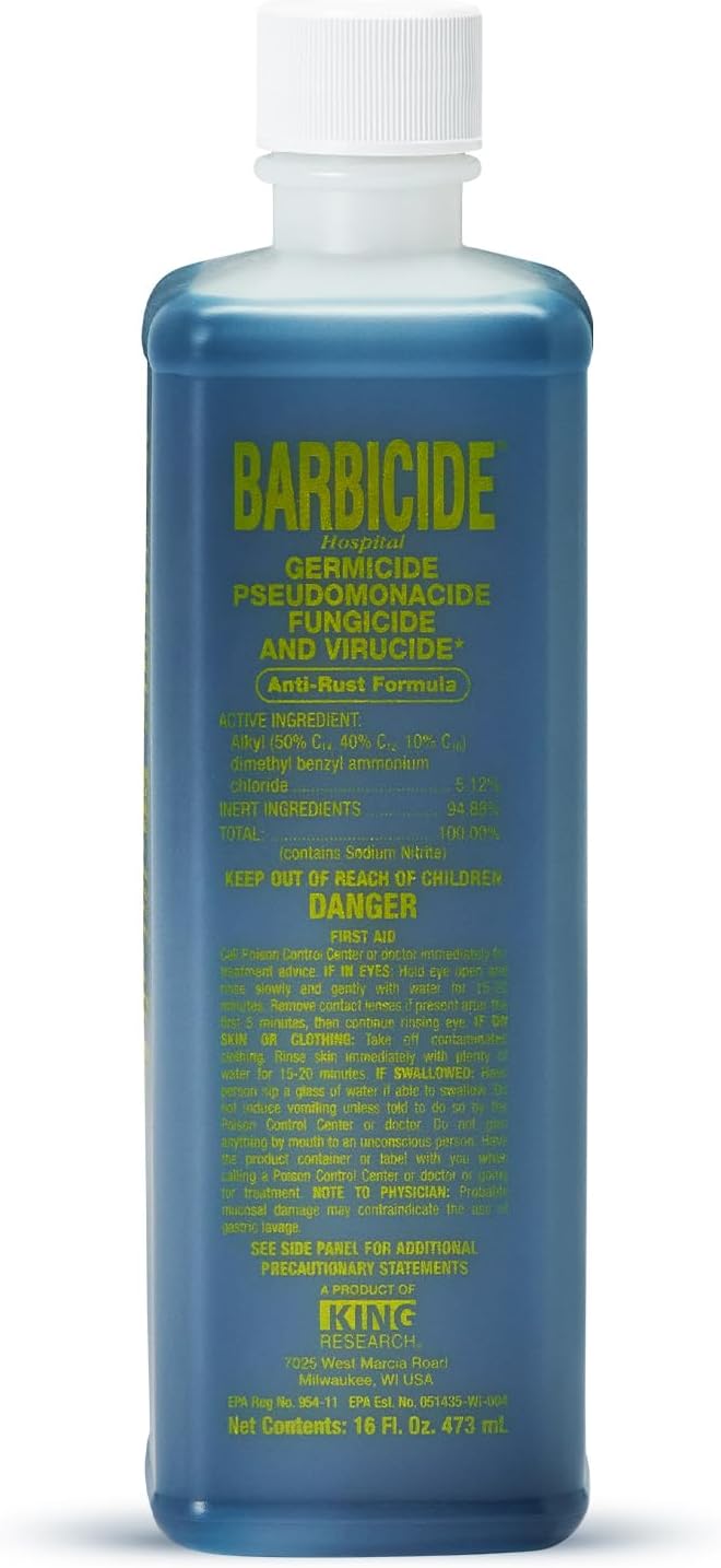 BARBICIDE Disinfectant Concentrate – Pint (16 Fl Oz) | EPA-Registered