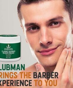 Clubman Pinaud Classic Barber Shave Cream, Moisturizing and Conditioning for Smooth Shave, Professional Quality for All Beard Types, 16 Fl Oz - Image 4