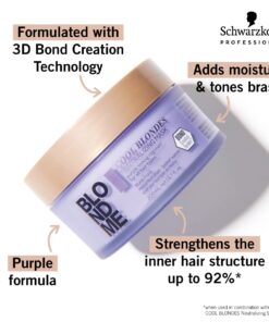 Alternative view of Schwarzkopf BlondMe Cool Blondes Neutralizing Mask