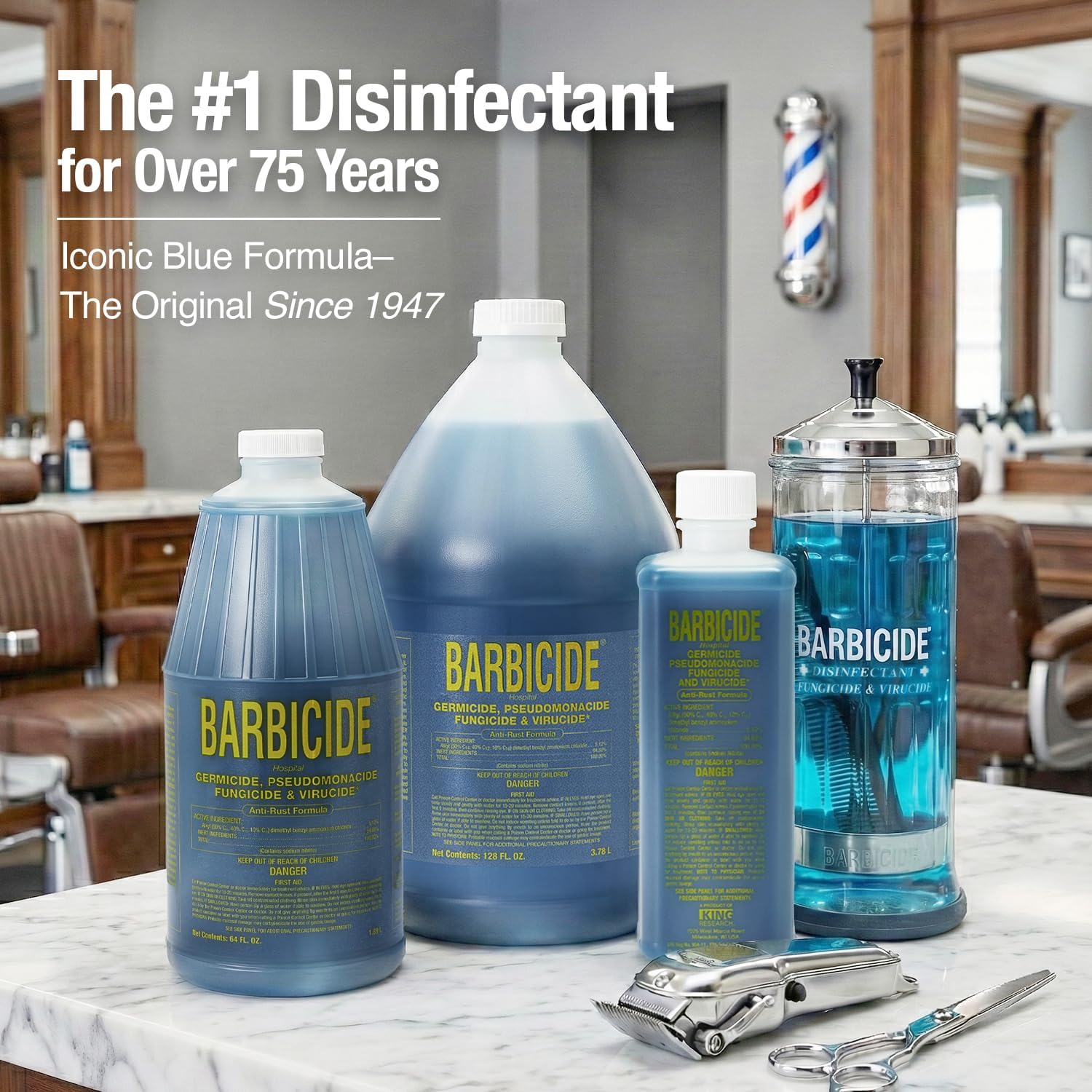 BARBICIDE Disinfectant Concentrate – Pint (16 Fl Oz) | EPA-Registered - Image 7