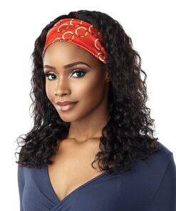 Sensationnel Wet & Wavy Headband Human Hair Wig - DEEP 20 (NATURAL) - Image 5