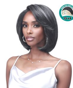 BOBBI BOSS HD Lace Front Wig MediFresh 13X4 Deep Lace MLF238 Blake (FLGREY) - Image 4
