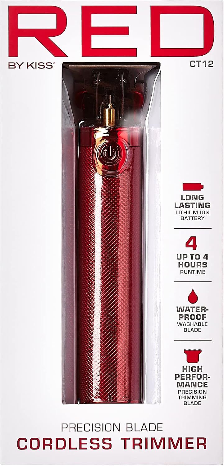 Red by Kiss Cordless Trimmer - Image 4