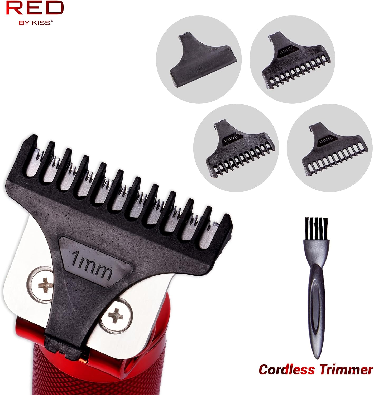 Red by Kiss Cordless Trimmer - Image 5