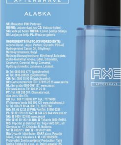 Axe Alaska Aftershave for Men with Refreshing Scent 100ml 1 Piece - Image 5