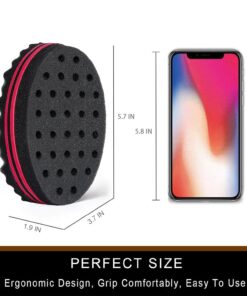 Magic Twist Hair Sponge, Barber Hair Brush Sponge - Image 5