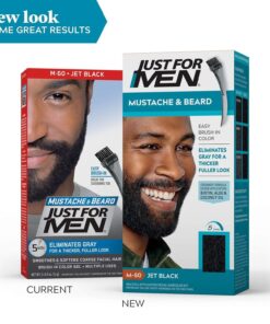 Just For Men Mustache & Beard #M-60 Jet Black Color Gel - Image 5