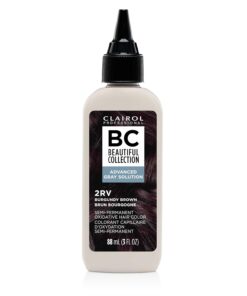 2RV Burgundy Brown Semi Permanent Hair Color