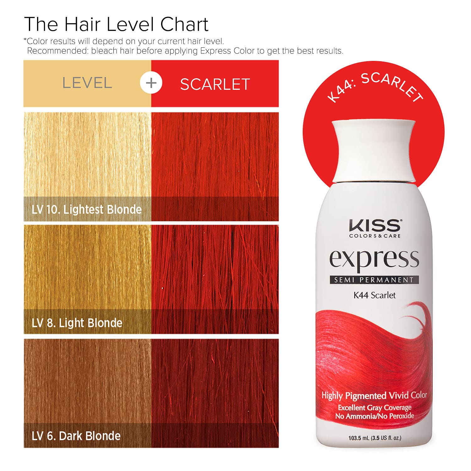 KISS EXPRESS SEMI-PERMANENT SET - SCARLET SET - Image 2