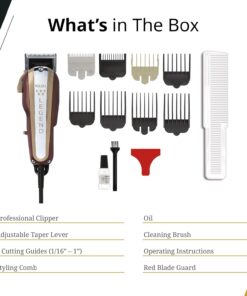 Wahl Professional 5 Star Legend Corded Barber Fade Clipper for Men - Image 3