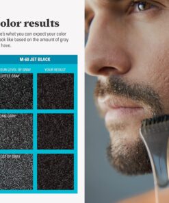 Just For Men Mustache & Beard #M-60 Jet Black Color Gel - Image 8