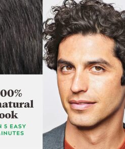 Shampoo-In Color, Hair Coloring for Men - Darkest Brown-Black, H-50 - Image 9