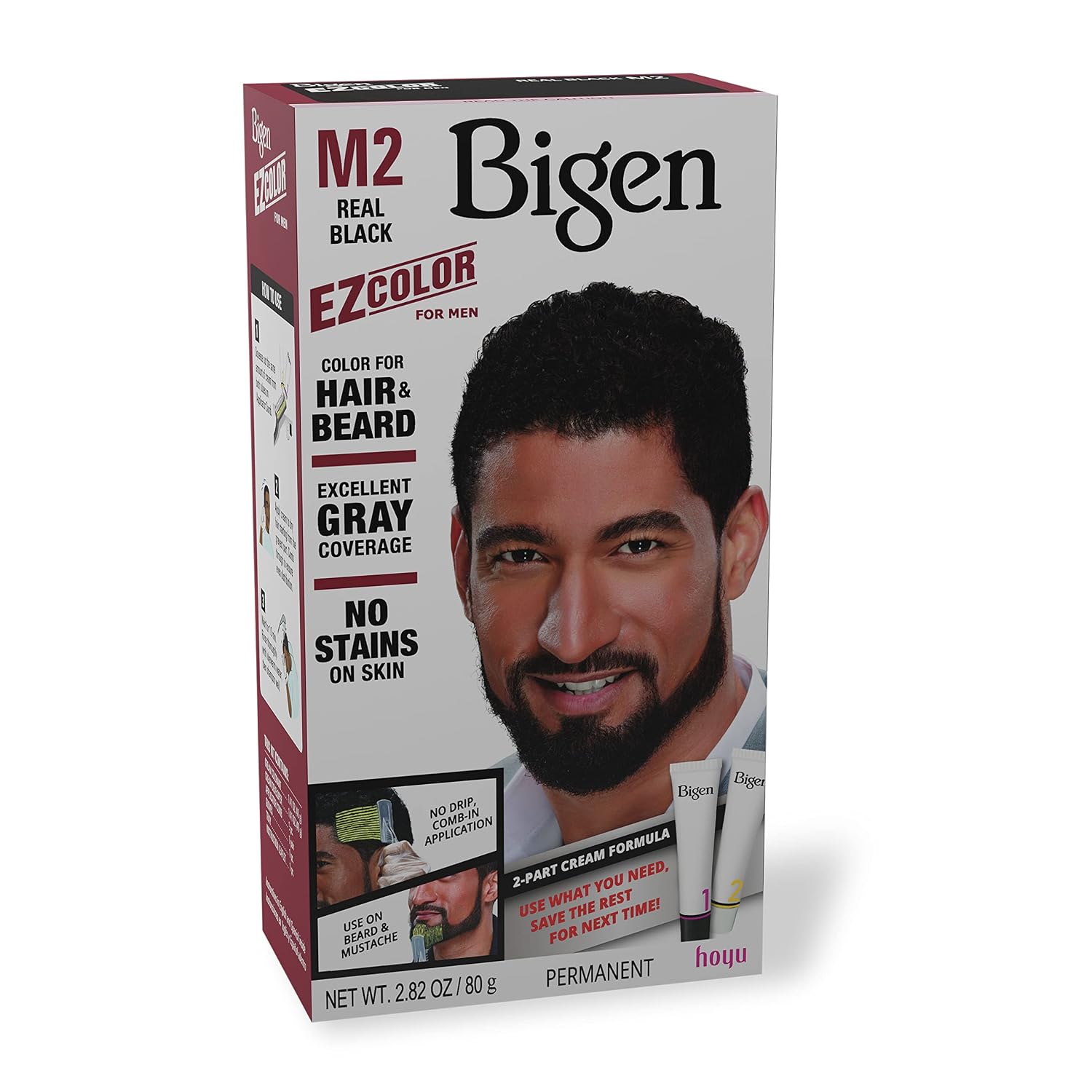 M2 Bigen EZ Color for Men Real Black