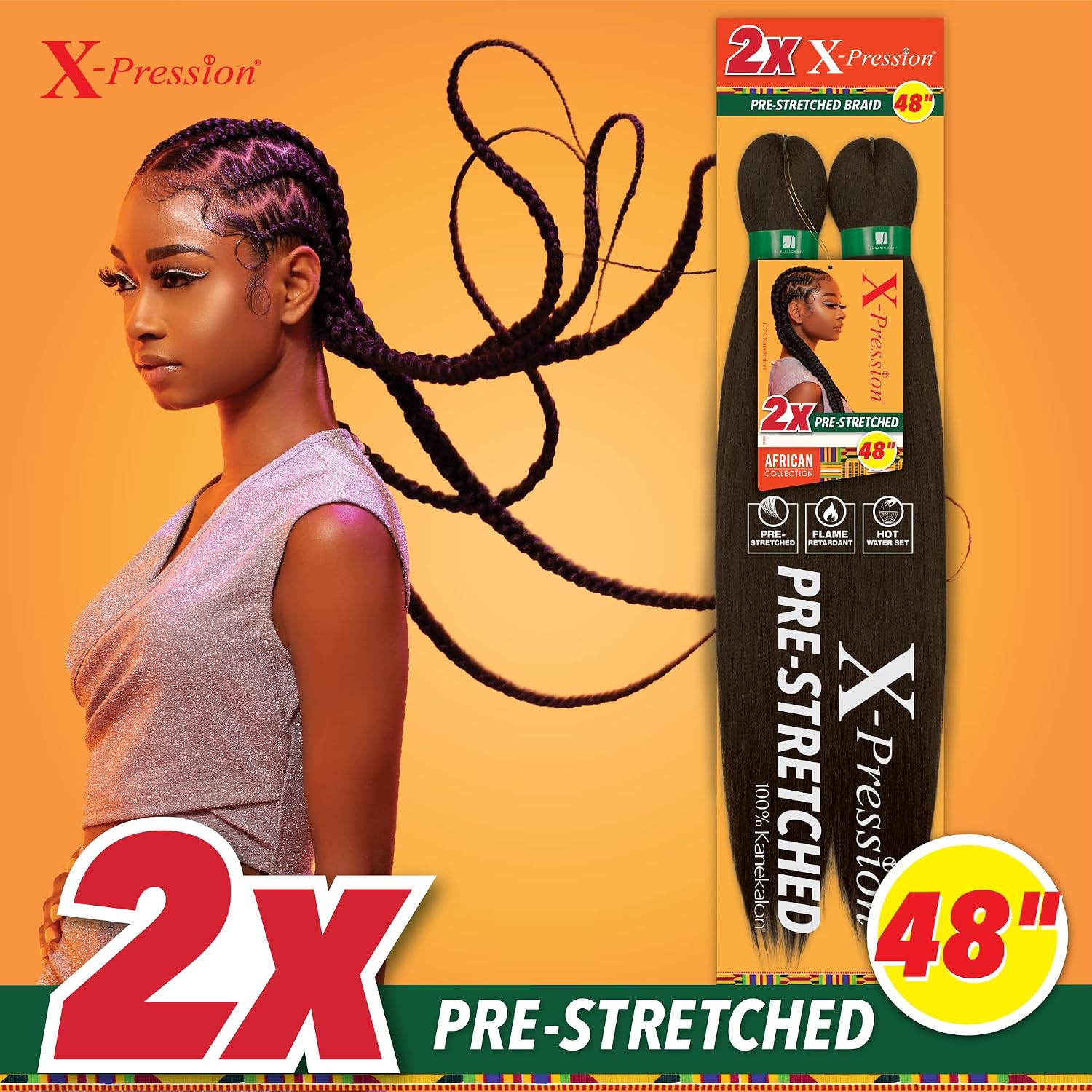 X-JUMBO-BRAID-PRE-STRETCHED-56_-BG-Sensationnel: High-quality Pre-Stretched Braid for Effortless Styling - Image 5