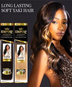 Alternative view of Sensationnel Empire Yaki Human Hair,1 Pack 10 inch, M44