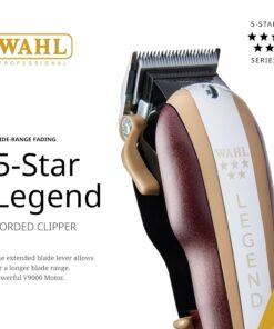Wahl Professional 5 Star Legend Corded Barber Fade Clipper for Men - Image 7