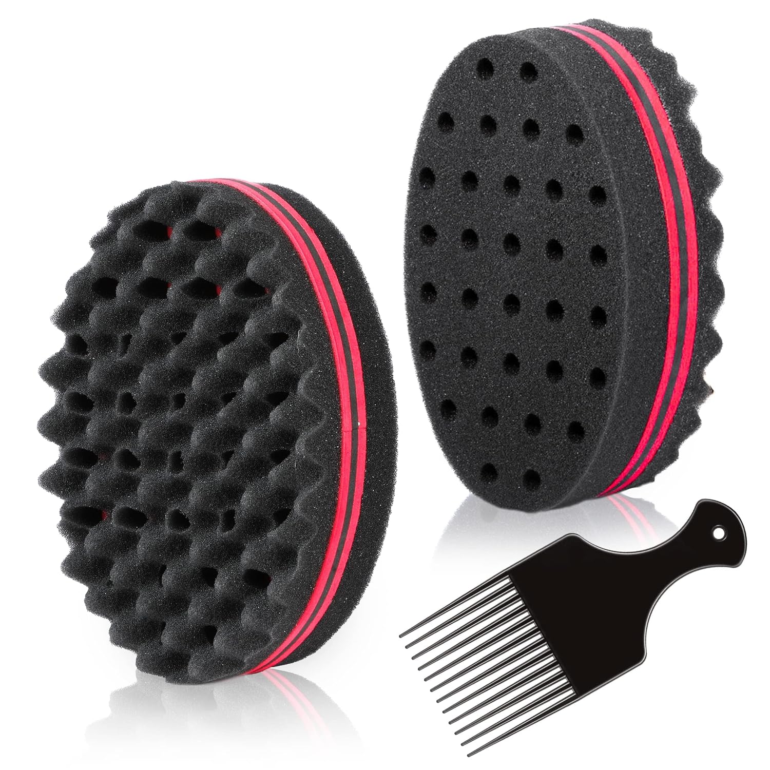 Magic Twist Hair Sponge, Barber Hair Brush Sponge