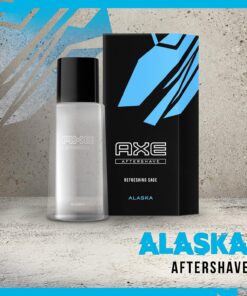 Axe Alaska Aftershave for Men with Refreshing Scent 100ml 1 Piece - Image 7