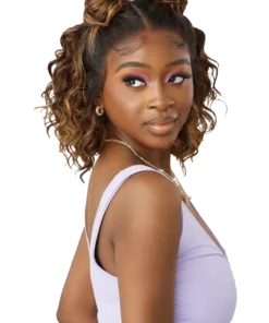 OUTRE AIRTIED HUMAN HAIR BLEND WIG HHB-LOOSE DEEP 12"