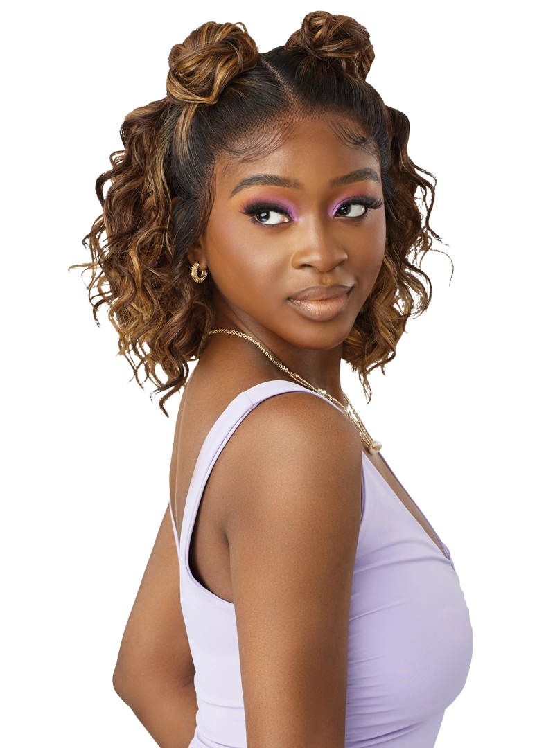 OUTRE AIRTIED HUMAN HAIR BLEND WIG HHB-LOOSE DEEP 12"