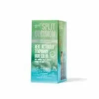 BTZ Split Decision Heat Activated Vegan Temporary Hair Color green to blue