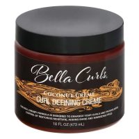 Bella Curls Coconut Creme Defining Cream, 16 Oz
