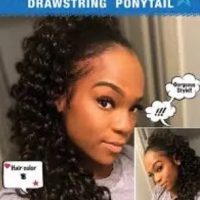 DRAWSTRING PONYTAIL