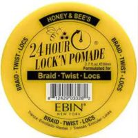 EBIN NEW YORK LOCK'N POMADE Braid Formula, Honey & Bee’s, 2.7 Oz