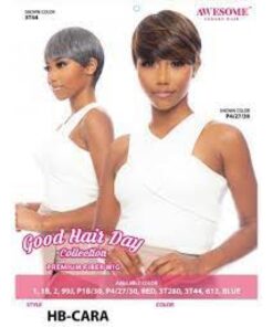 Awesome Good Hair Day Collection Premium Human Blend Wig HB-CARA 3T44
