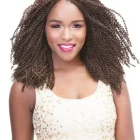 Janet Mambo Twin Open Loop 4B Crimpy Kinky Braid 12′′