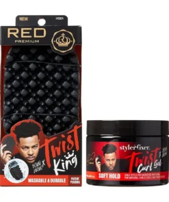 Kiss By Red Twist King X Twist Curl Gel Value Set