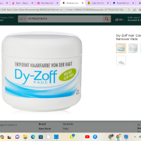 DY-ZOFF HAIR COLOR STAIN REMOVER PADS