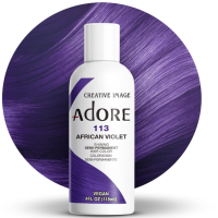 Adore Semi Permanent Hair Color 113 African Violet