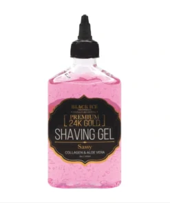 BLACK ICE [PREMIUM 24K GOLD] - SASSY - Shaving Gel w/ Collagen & Aloe Vera