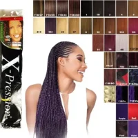 X-PRESSION-DEEP-VIOLET-Sensationnel: High-Quality Deep Violet Synthetic Hair Extension